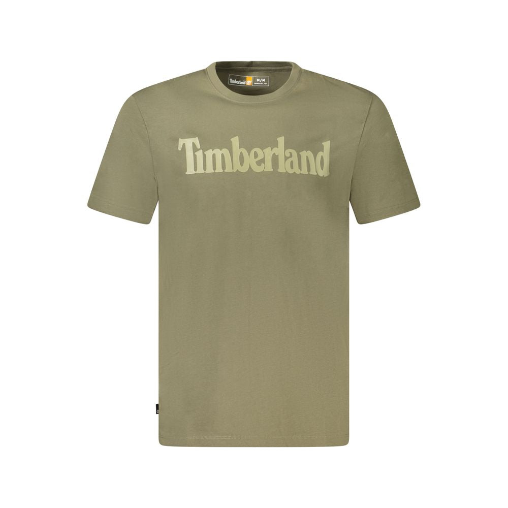 Timberland Green Cotton T-Shirt TI-35505-S