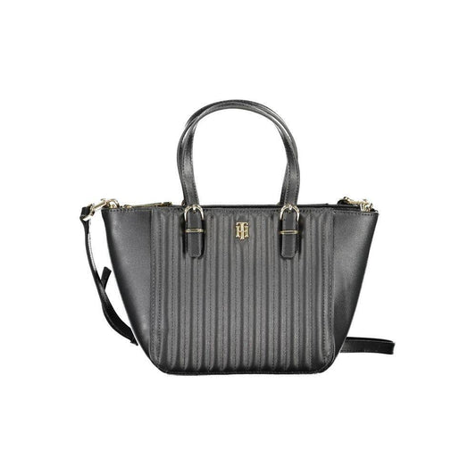 Tommy Hilfiger Black Polyethylene Handbag