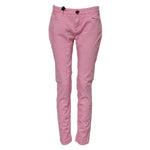 Dolce & Gabbana Pink Cotton PRETTY Skinny Denim Jeans PAN76296-42