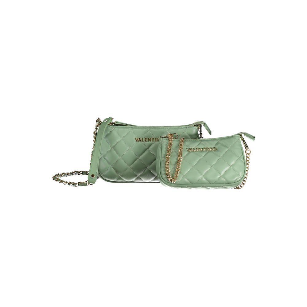 Mario Valentino Green Polyethylene Handbag VA-30016