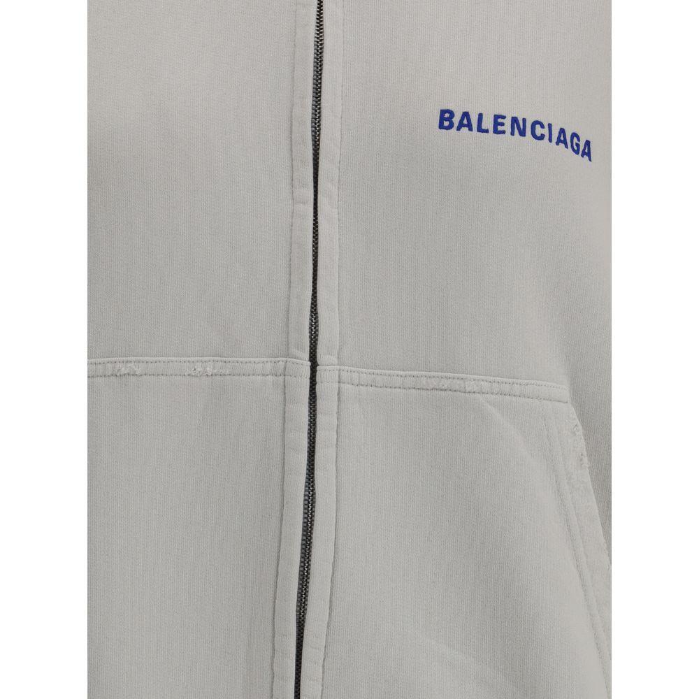 Balenciaga Logoed Hoodie BA-803264TSVP18016-XS