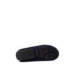 Bally Blue Leather Moccassin