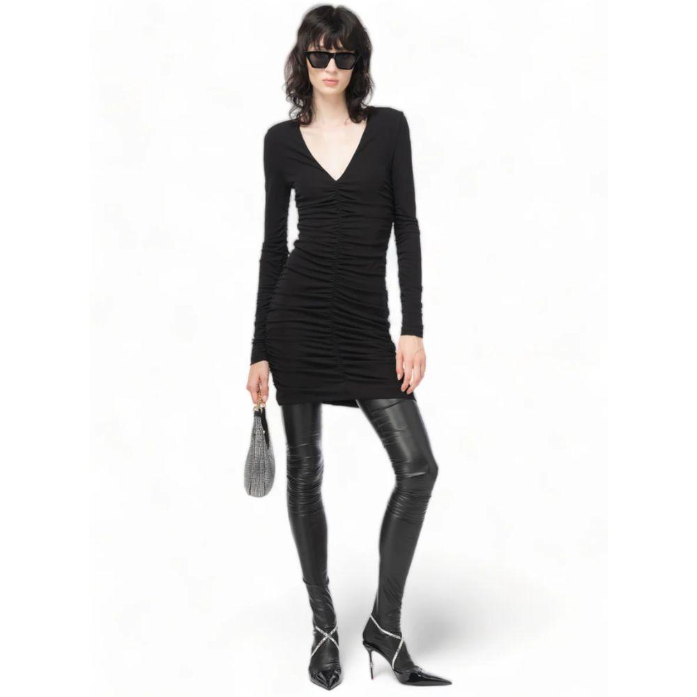 PINKO Black Nylon Dress PI-15744-XS