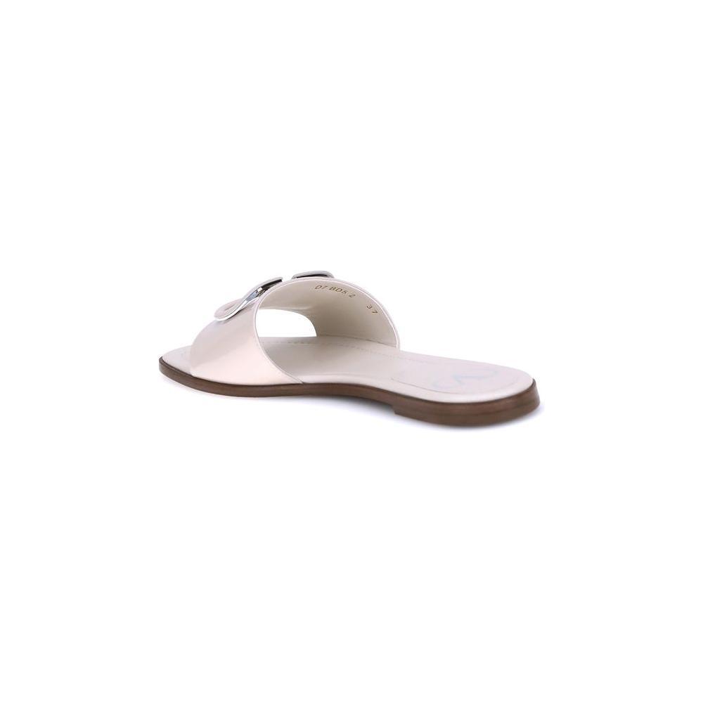 Valentino Garavani Patent leathe VLogo slide Sandals VA-7W2S0BD5TMKI16-EU36/US6