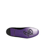 Dolce & Gabbana Black DG Crown Embroidery Loafers Slip On Shoes
