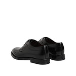 Dolce & Gabbana Black Calf Leather Lace Up Dress Derby Shoes