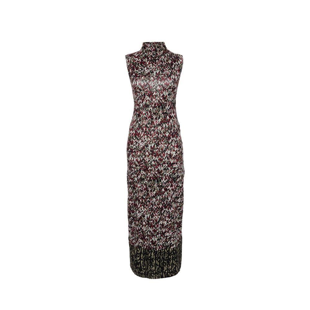 Loewe Knit-Print Long Dress LO-8735509643476-M