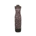 Loewe Knit-Print Long Dress LO-8735509643476-M