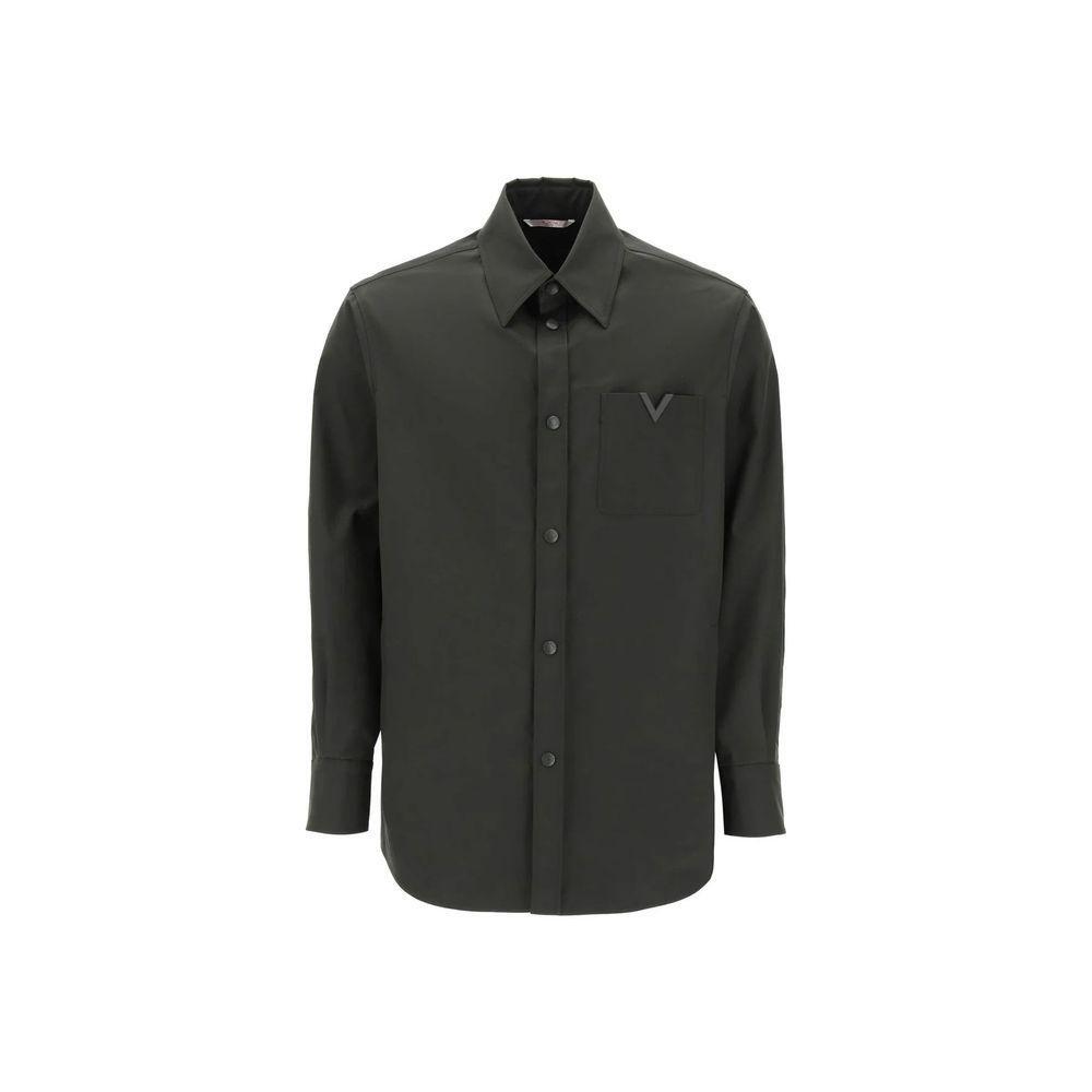 Valentino V-Logo Jacket Overshirt VA-8735618826452-48 | M