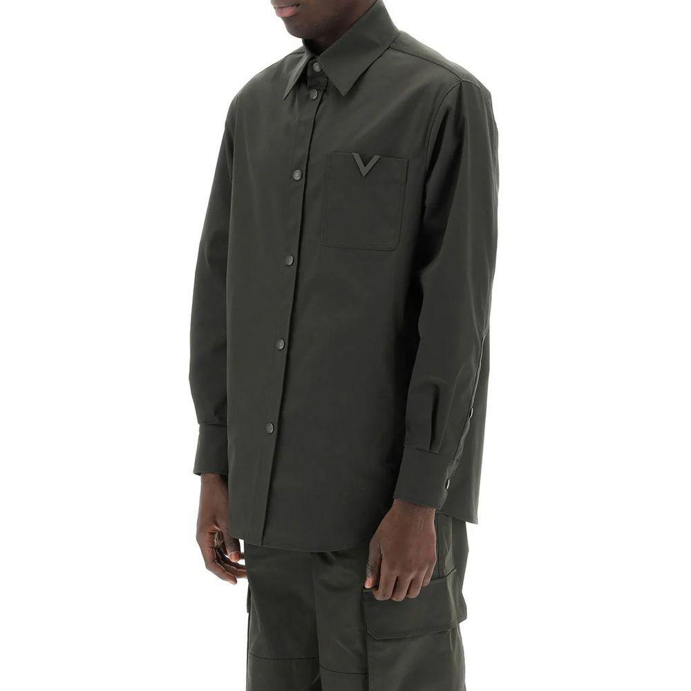 Valentino V-Logo Jacket Overshirt VA-8735618826452-48 | M