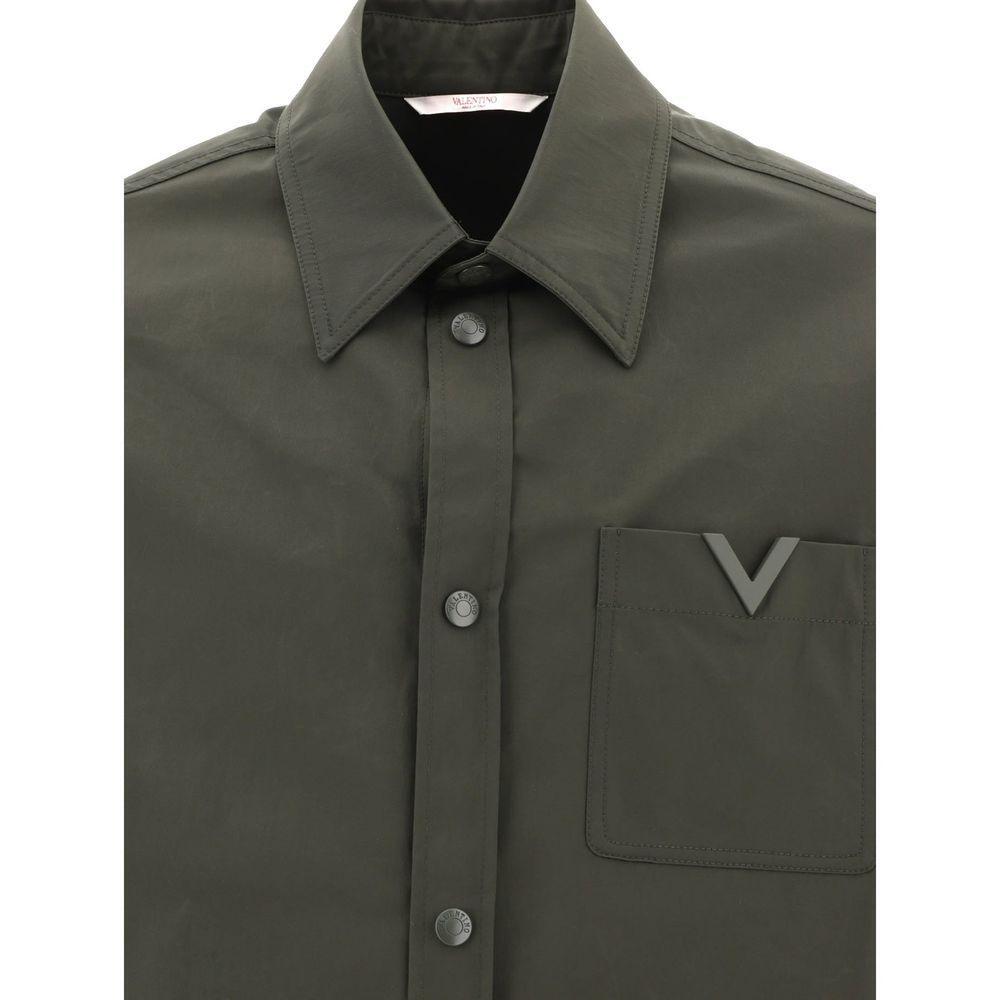 Valentino V-Logo Jacket Overshirt VA-8735618826452-48 | M