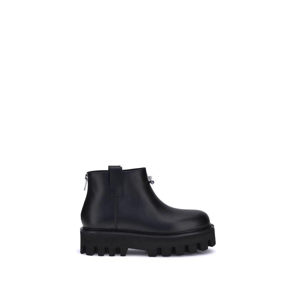 Alexander McQueen Platform Ankle Boots AL-826489WIAER1064-EU36.5/US6.5