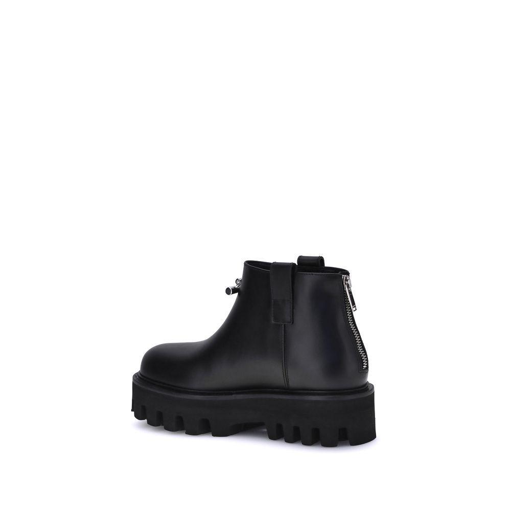 Alexander McQueen Platform Ankle Boots AL-826489WIAER1064-EU36.5/US6.5
