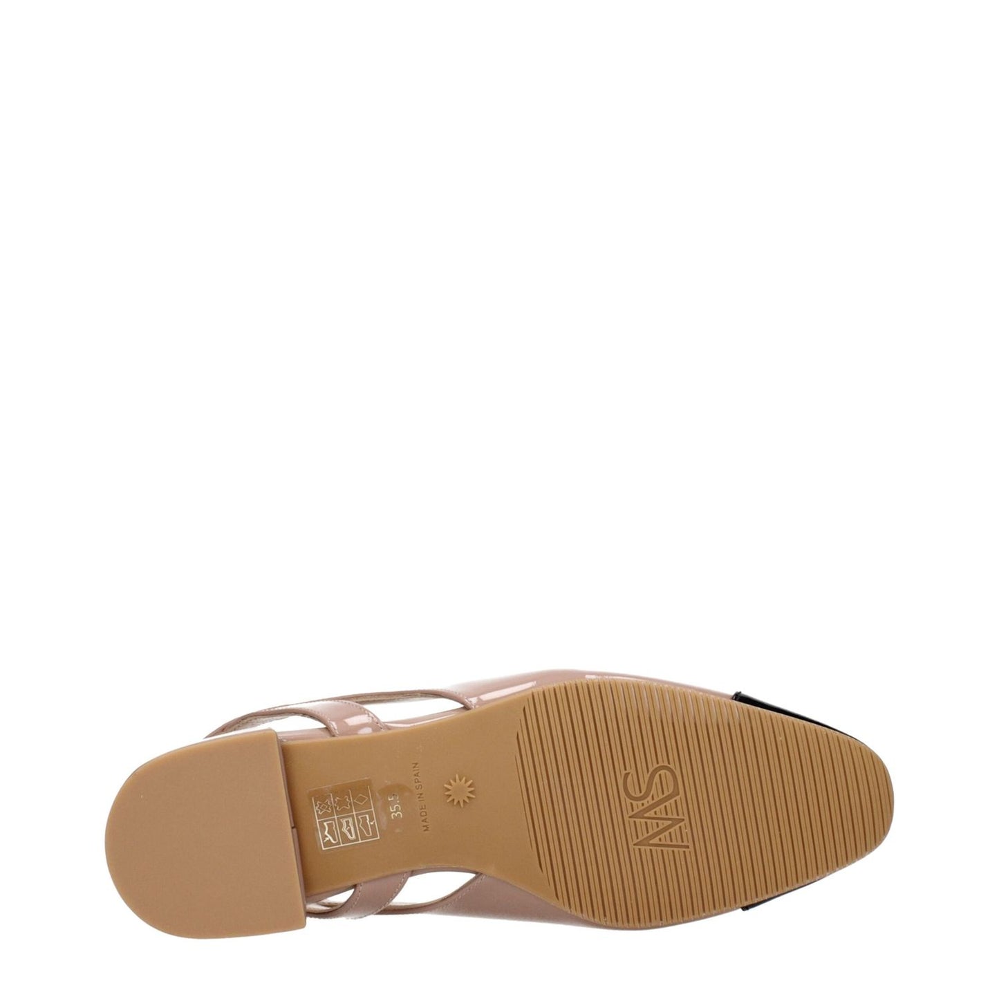 Stuart Weitzman Pink Leather Ballet Flats