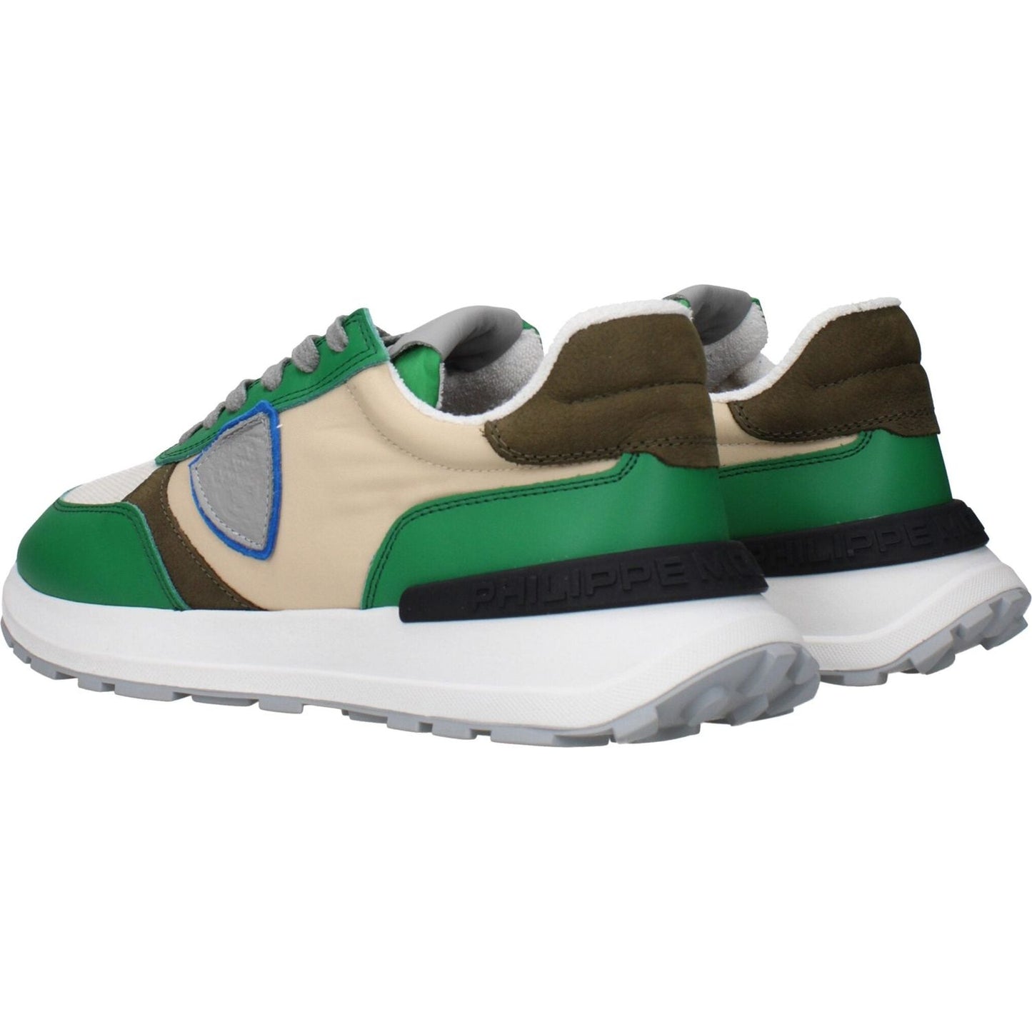 Philippe Model Green Fabric Low Tops PH-15086902509833-EU41/US8