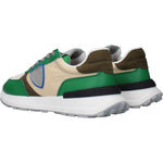 Philippe Model Green Fabric Low Tops PH-15086902509833-EU41/US8