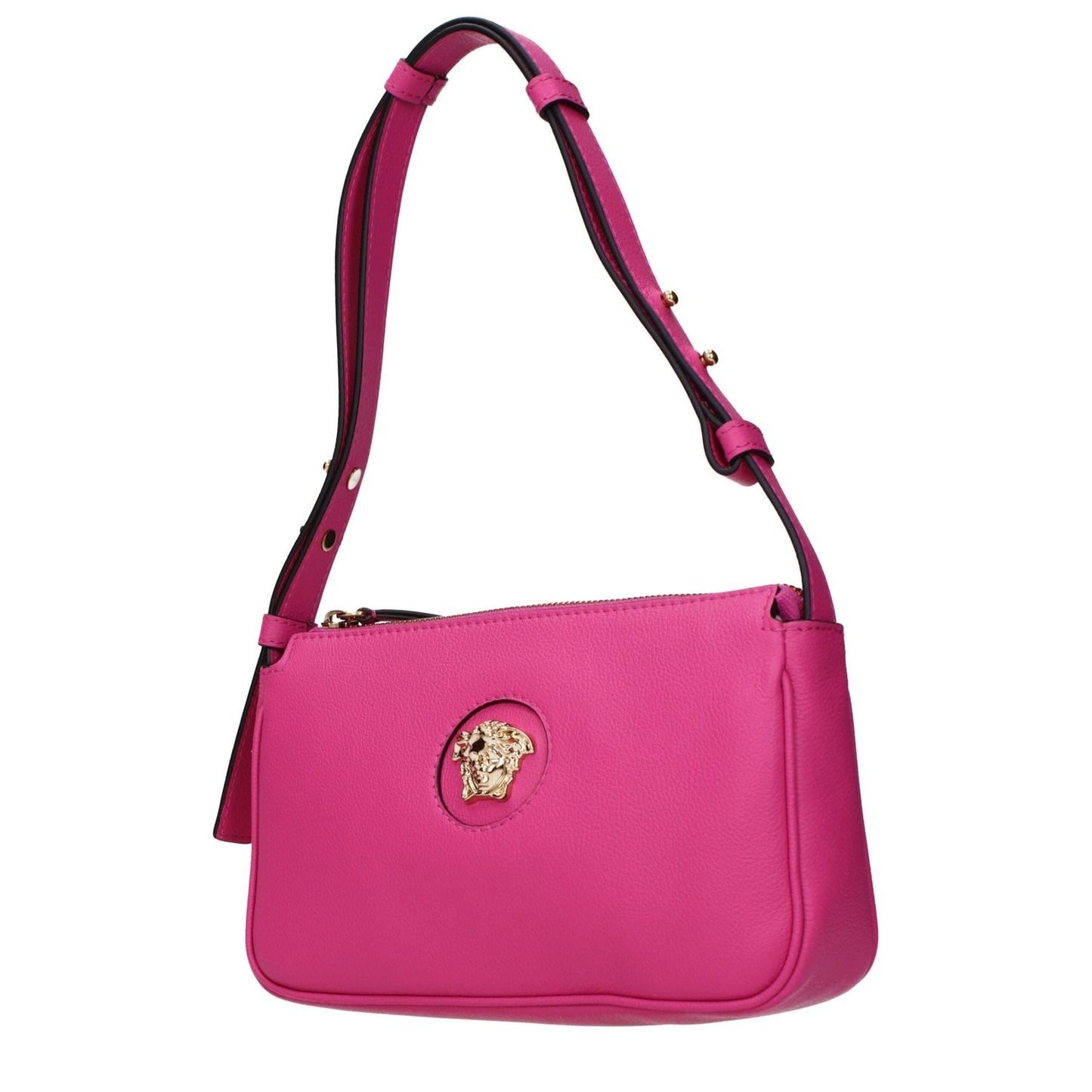 Versace Pink Leather Shoulder Bags VE15191622910217BT