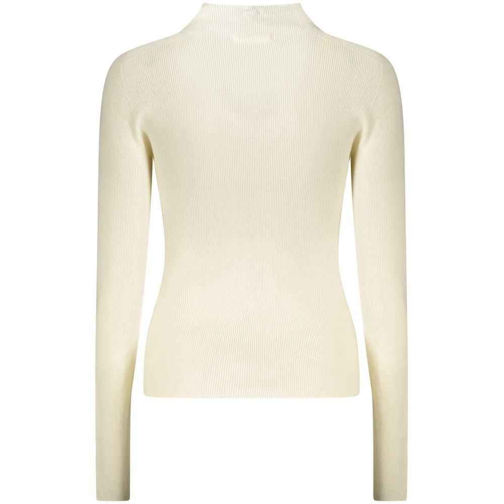 Guess Jeans White Wool Women Sweater GU-39576-XS