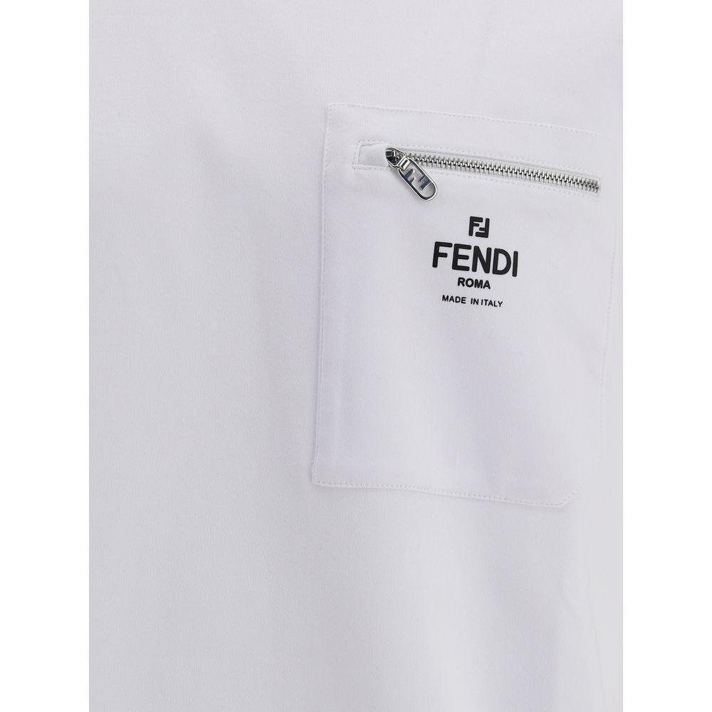 Fendi T-shirt with pocket FE-FY0936ARYRF0QA0-M