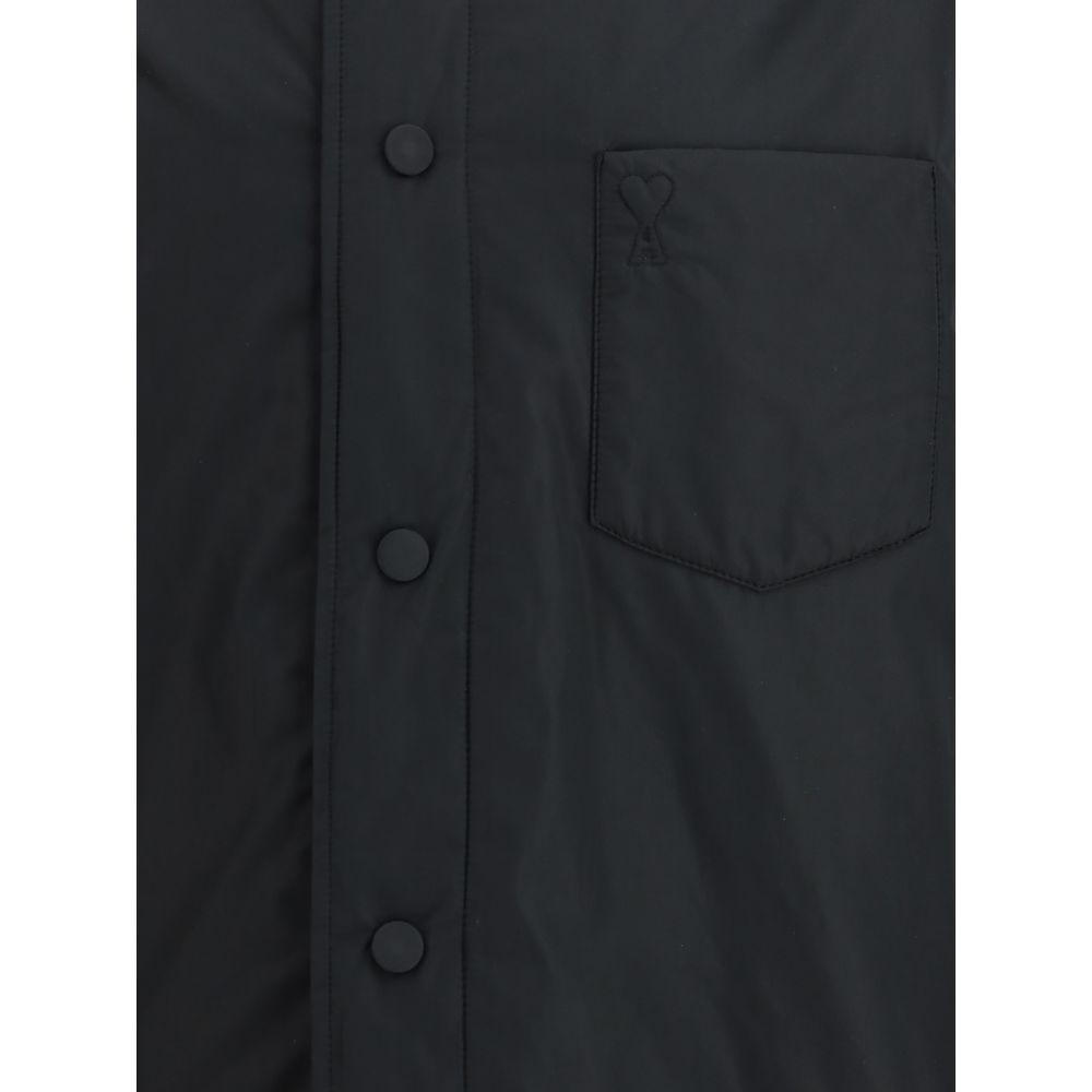 Ami Paris Ami De Coeur padded taffeta Jacket