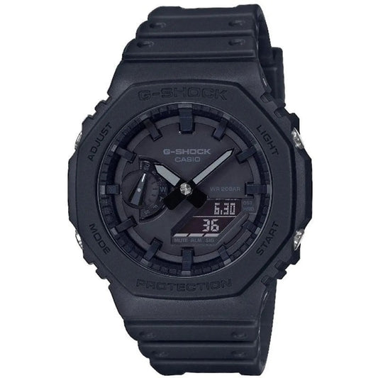 CASIO G-SHOCK Mod. NEW OAK ALL BLACK - Tough Solar. Bluetooth WATCHES