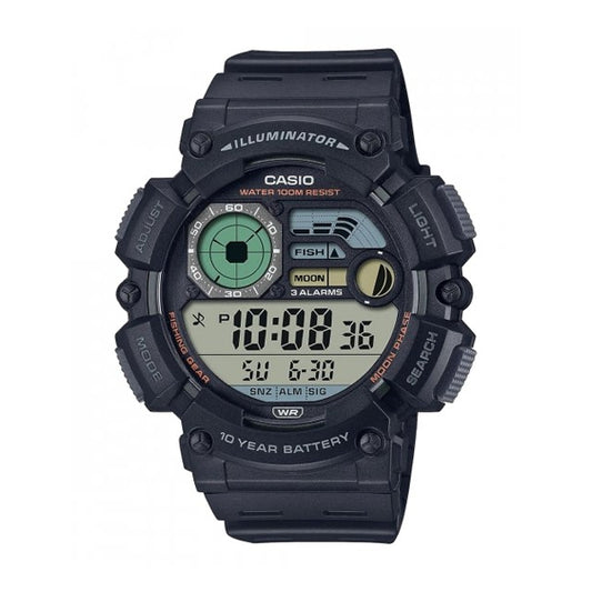 CASIO SPORT Mod. ILLUMINATOR 10 YEARS BATTERY - BLACK WATCHES