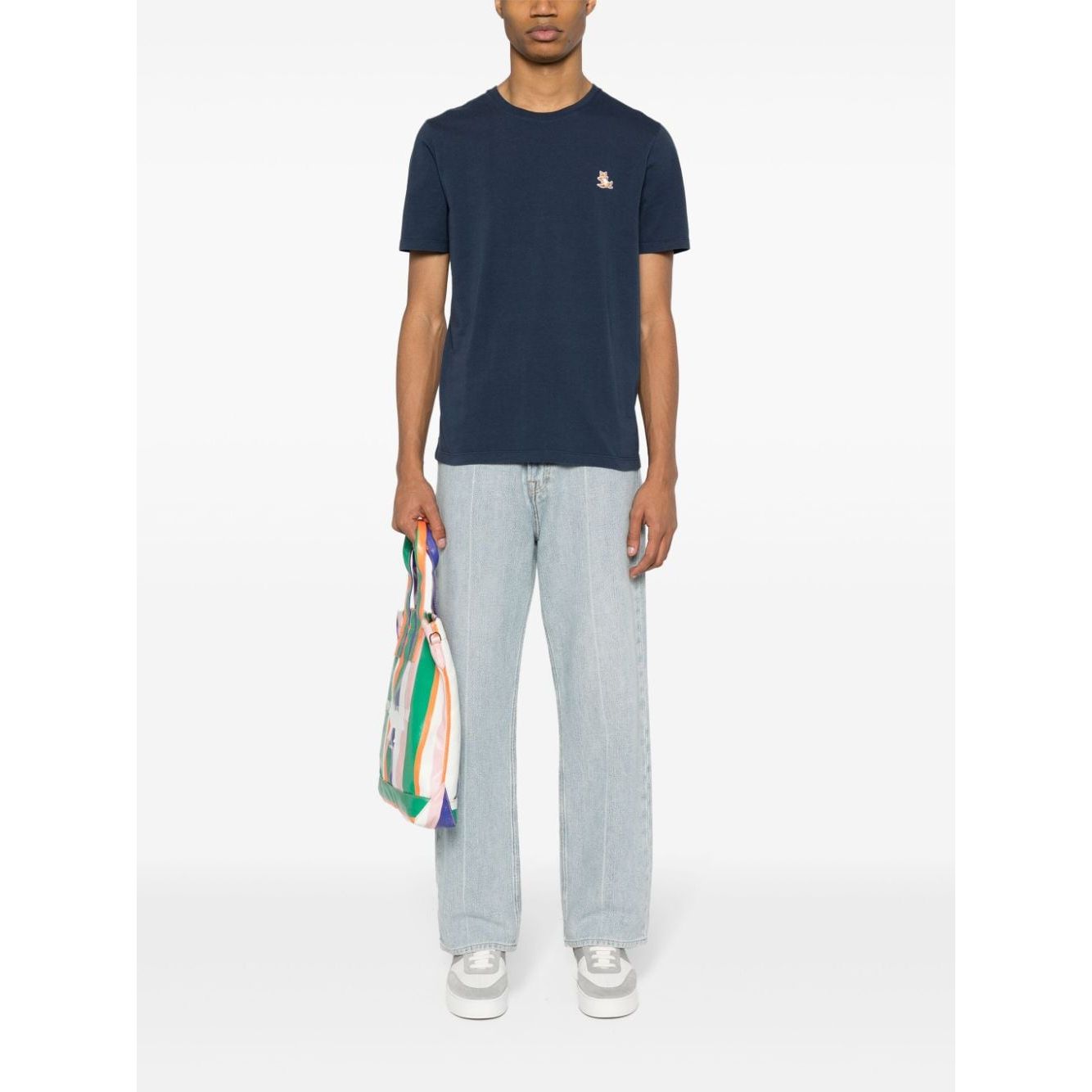 Maison Kitsuné Maison Kitsune Bold Fox Head cotton T-shirt Topwear