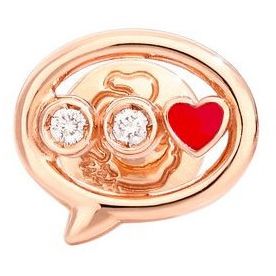 ORECCHINI DODO MOD. DHC0000LOVEMDB09R DODO