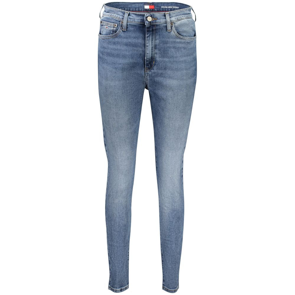 Tommy Hilfiger Blue Cotton Women Jeans TO-38454-W25 | L30