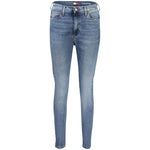 Tommy Hilfiger Blue Cotton Women Jeans TO-38454-W25 | L30