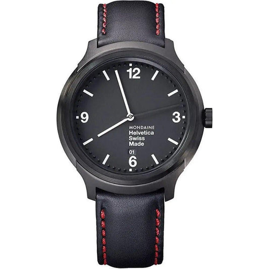 MONDAINE Mod. HELVETICA No. 1 BOLD NY Edt. WATCHES
