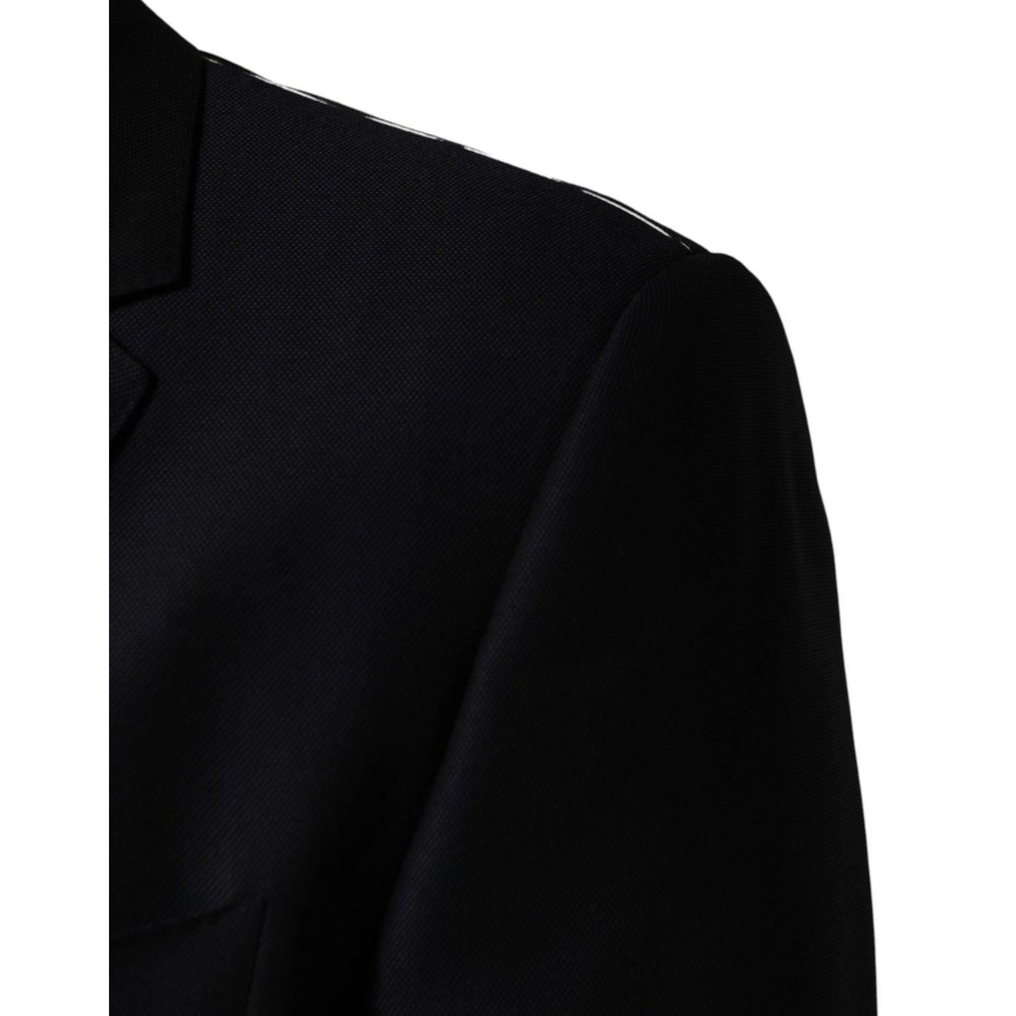 Dolce & Gabbana Blue MARTINI Single Breasted Jacket Blazer