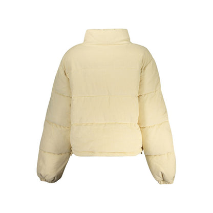 Guess Jeans Beige Polyester Women's Jacket