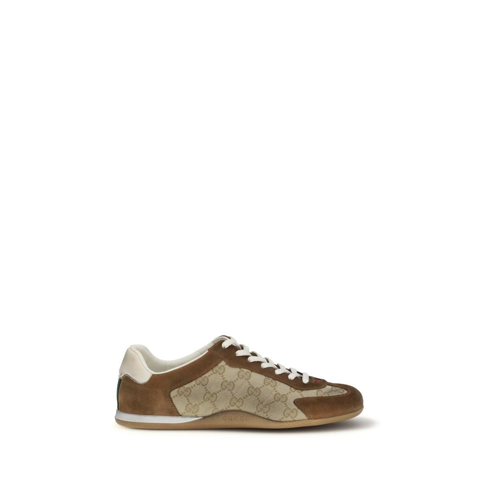Gucci Brown Calf Leather Bos Taurus Sneakers 1728,72470364320,Brown,EU39.5/US6.5,EU39/US6,EU40.5/US7.5,EU40/US7,EU41/US8,EU42/US9,EU43/US10,Gucci,Men,New with tags,Shoes,Sneakers - Shoes