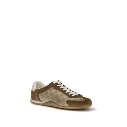 Gucci Brown Calf Leather Bos Taurus Sneakers 1728,72470364320,Brown,EU39.5/US6.5,EU39/US6,EU40.5/US7.5,EU40/US7,EU41/US8,EU42/US9,EU43/US10,Gucci,Men,New with tags,Shoes,Sneakers - Shoes