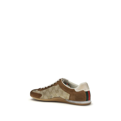 Gucci Brown Calf Leather Bos Taurus Sneakers 1728,72470364320,Brown,EU39.5/US6.5,EU39/US6,EU40.5/US7.5,EU40/US7,EU41/US8,EU42/US9,EU43/US10,Gucci,Men,New with tags,Shoes,Sneakers - Shoes