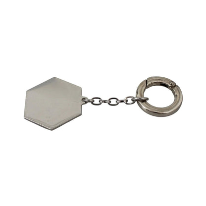 Ferre Blue Metal Keychain