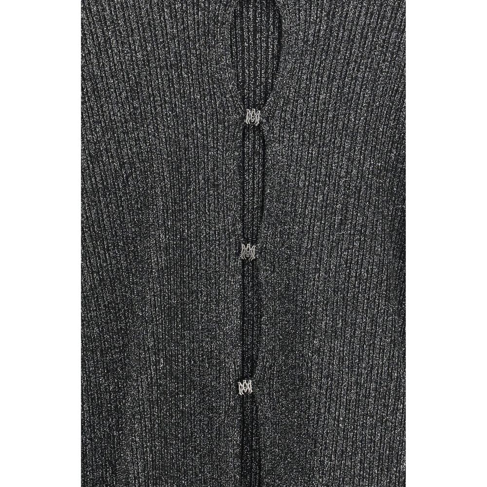Amiri Black Viscose Cardigan1728,72470364320,Amiri,Black,Cardigans - Sweaters - Clothing,Clothing,L,M,New with tags,Sweaters - Clothing,Women
