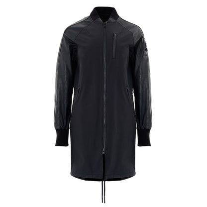 Moose Knuckles Black Cotton Parka