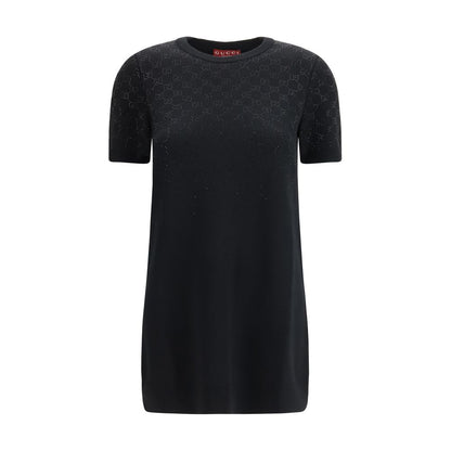 Gucci Black Wool Oves Aries Casual Dress