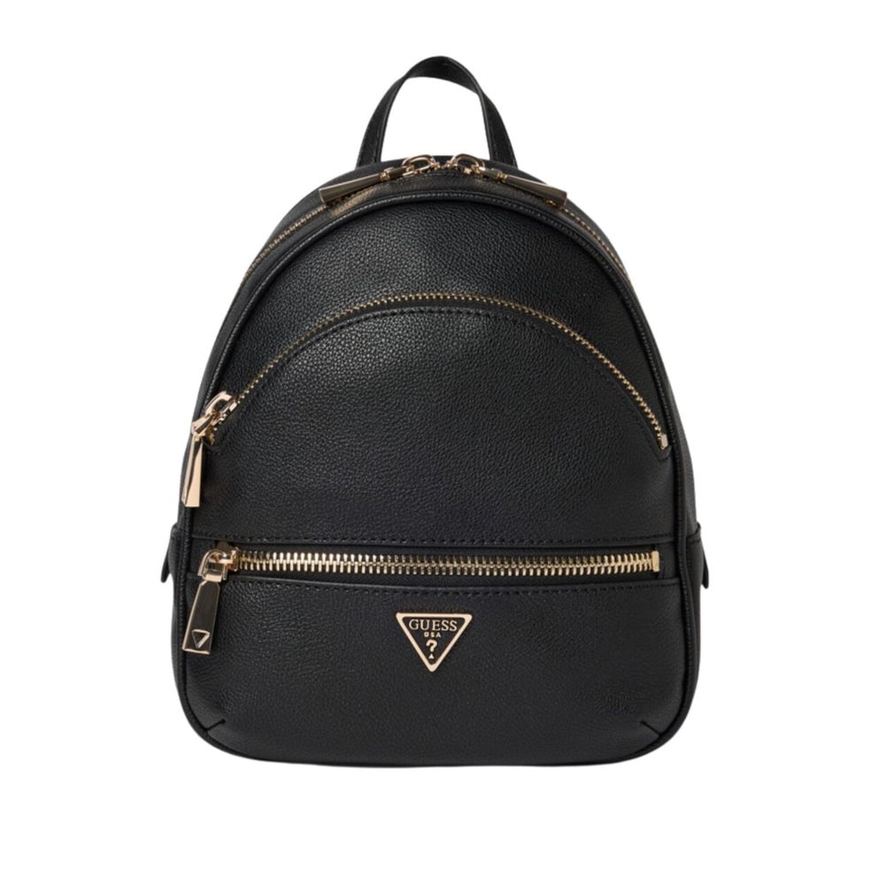 Guess Jeans Black Polyethylene Backpack