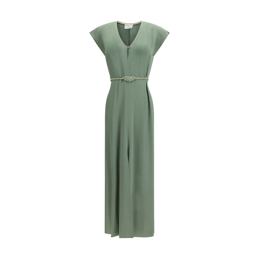 Forte_Forte Bicolor Viscose Casual Dress