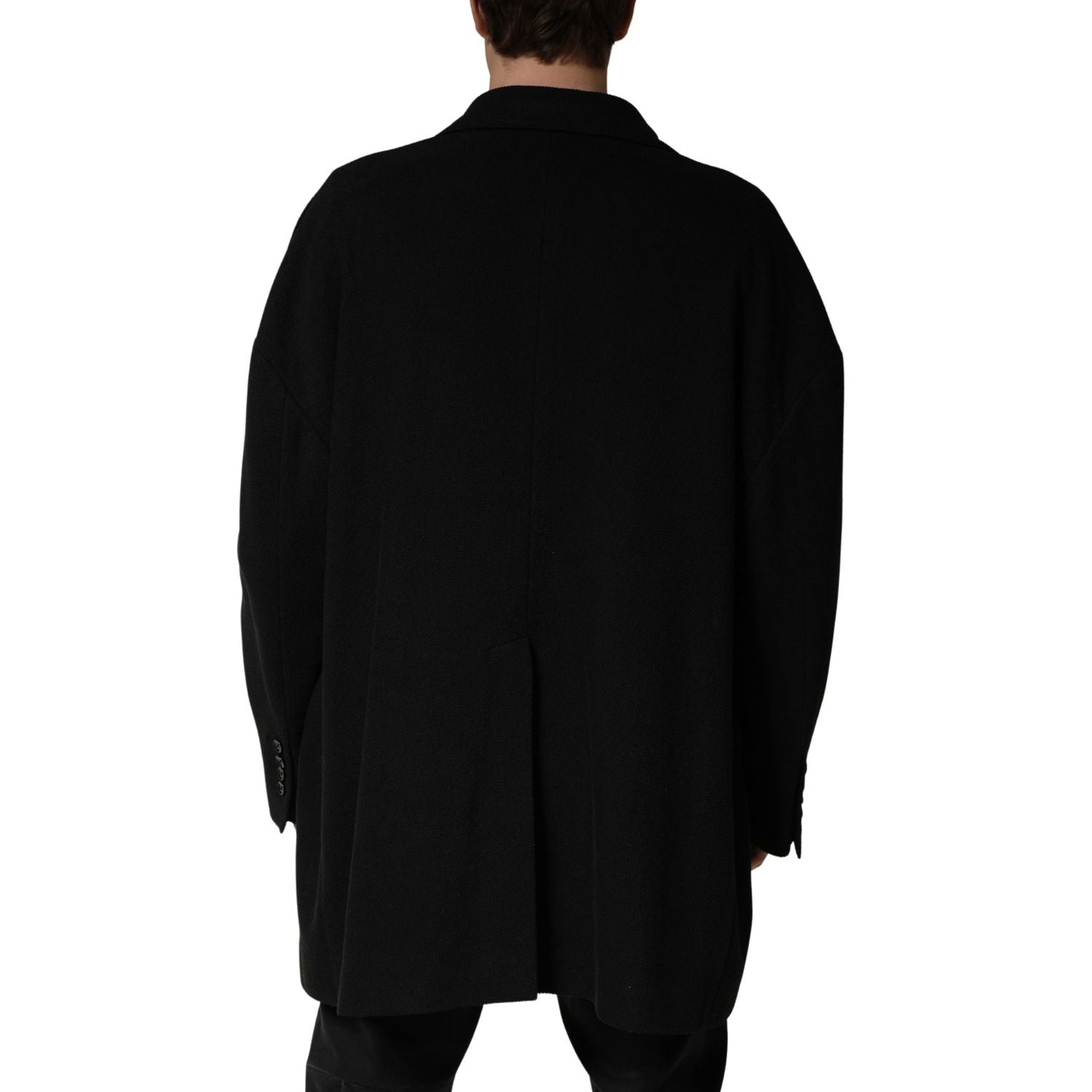 Dolce & Gabbana Black Double Breasted 2 Buttons Suit Jacket