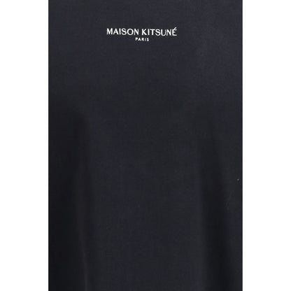 Maison Kitsuné Black Cotton T-Shirt