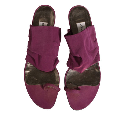 Dolce & Gabbana Violet Heels Sandals Shoes