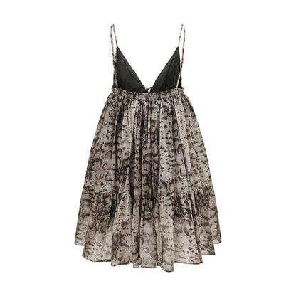 PINKO Beige Cotton Casual Dress