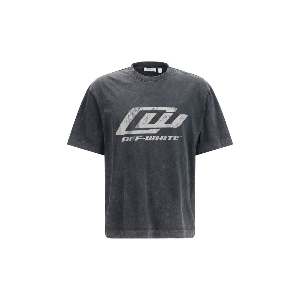 Off-White Gray Cotton Sportswear