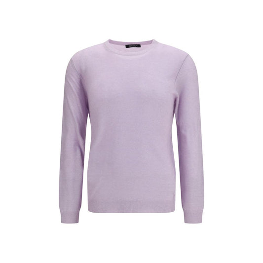 Aragona Cashmere Purple Cashmere Sweater