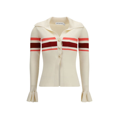 Self-Portrait Beige Viscose Blouse