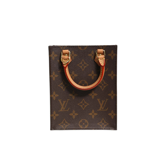 Louis Vuitton Monogram Canvas Petit Sac Plat Bag